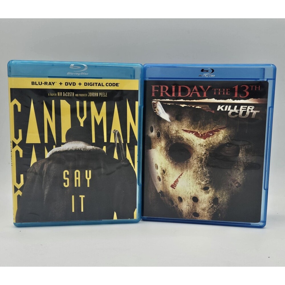 Horror Blu-ray Lot 2 Candyman Friday the 13th Killer Cut Slasher Movies